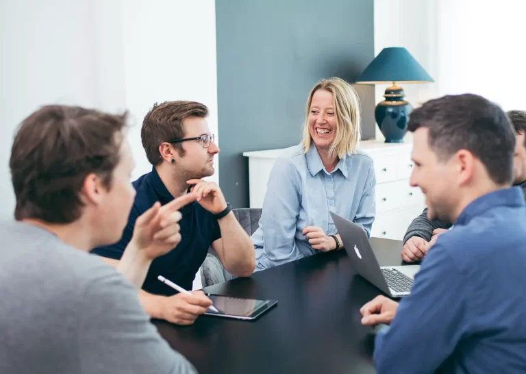 Hansolu-Team im Konzeptionsmeeting