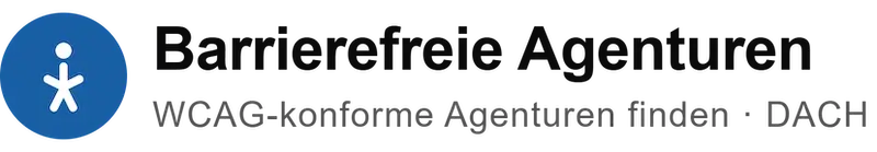Partnerlogo von Barrierefreie Agenturen mit Verlinkung zur Website